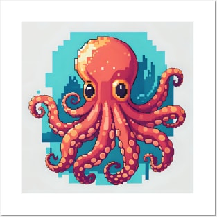 Spotted Octopus Posters and Art